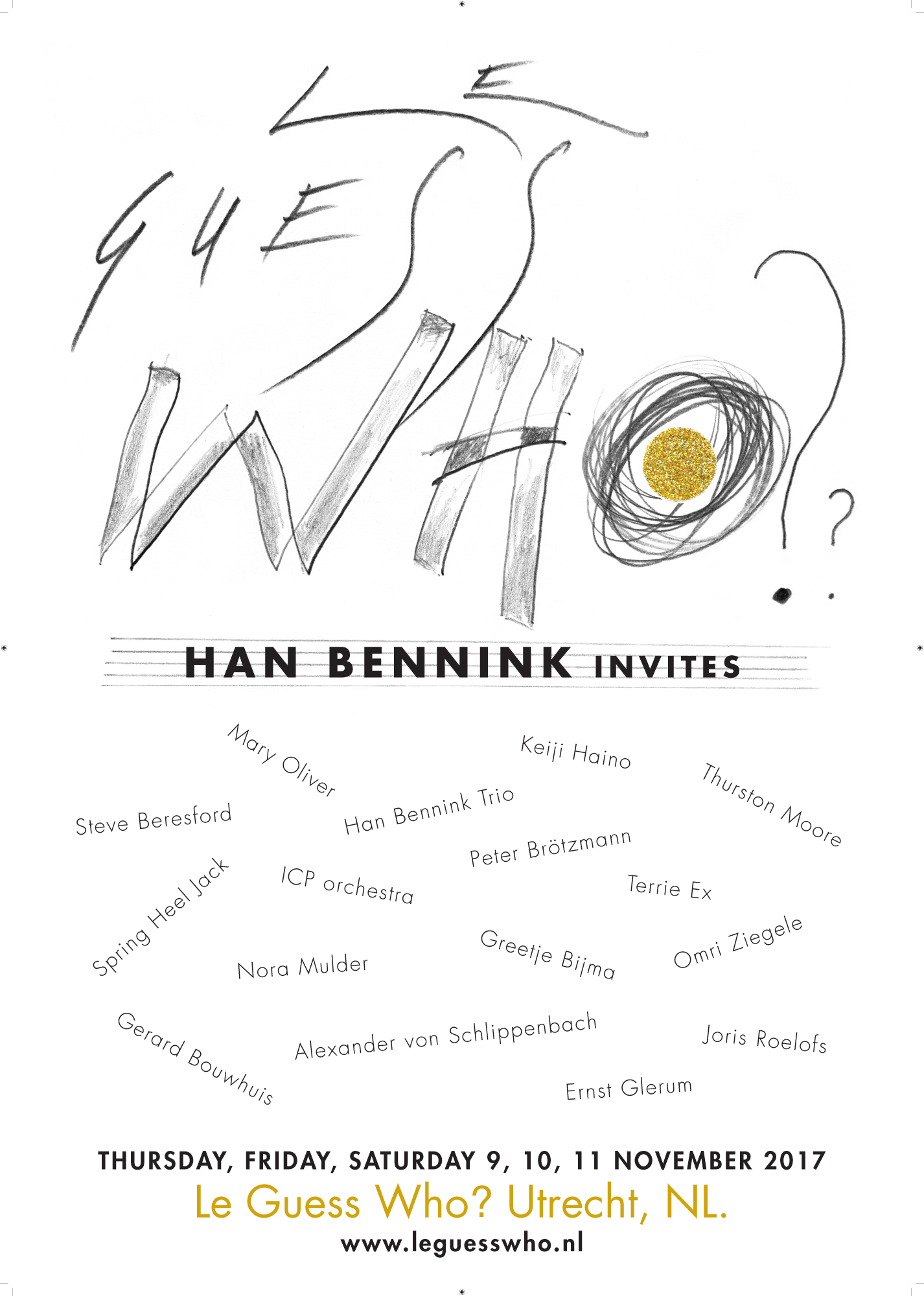 Explore Han Bennink's curated program for Le Guess Who? 2017